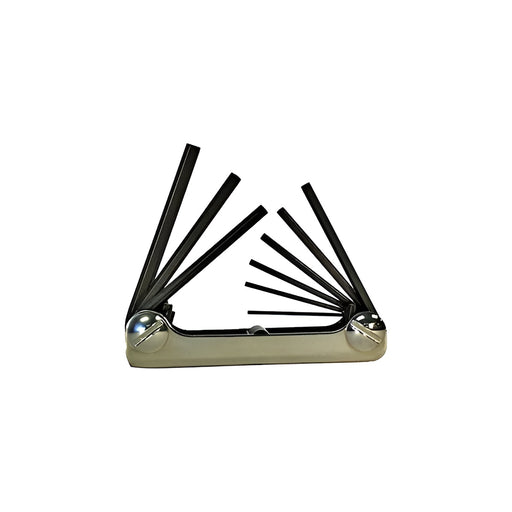 Ensemble de 9 clés hexagonales pliantes (0.050" à 3/16") - Quincaillerie G.H. Berger
