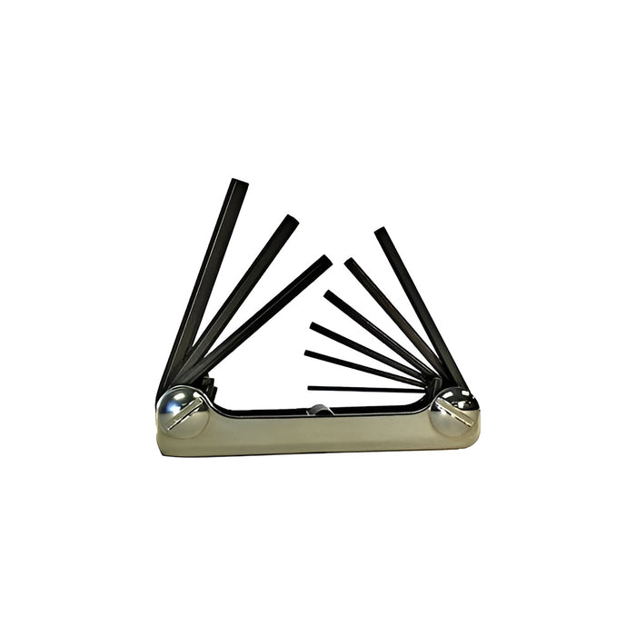 Ensemble de 9 clés hexagonales pliantes (0.050" à 3/16") - Quincaillerie G.H. Berger