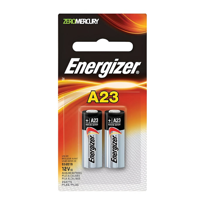 Pile alcaline A23 - Paquet de 2 Energizer - Quincaillerie G.H. Berger