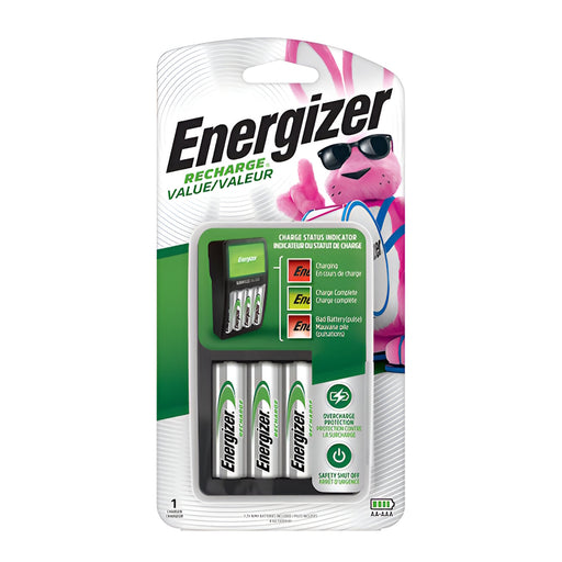 Chargeur de piles AA ou AAA - Quincaillerie G.H. Berger