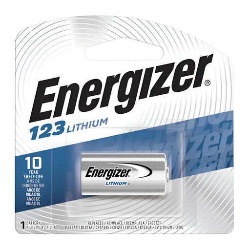 Pile miniature Energizer 123 - Quincaillerie G.H. Berger