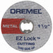 Disque de tronçonnage EZ Lock 1-1/2" (5/pqt.) - Quincaillerie G.H. Berger