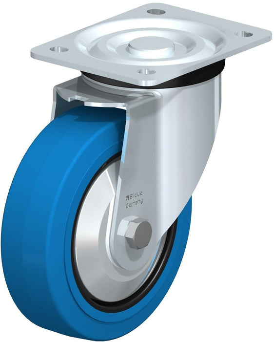 Roulette pivotante 6" en caoutchouc, capacité 880 lb Blickle - Quincaillerie G.H. Berger