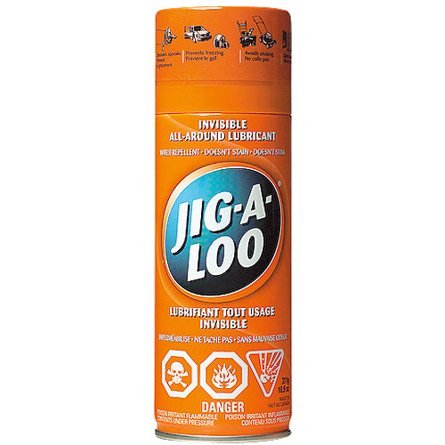 Lubrifiant JIG-A-LOO®, en aérosol (155 g) - Quincaillerie G.H. Berger