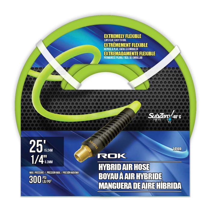 Boyau hybride 1/4"x25' ROK - Quincaillerie G.H. Berger