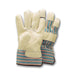 Gants en cuir de vache et coton Gantec - Quincaillerie G.H. Berger