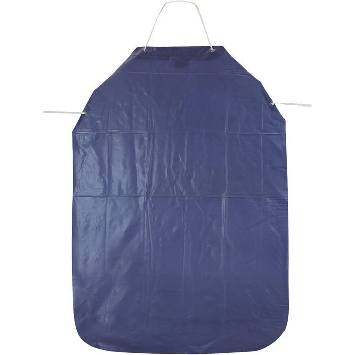Tablier en vinyle bleu pour produits chimiques Gant laurentide