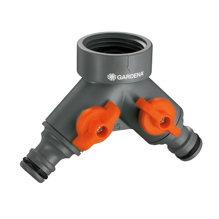 Raccord double pour robinet 6938A - Gardena - Quincaillerie G.H. Berger