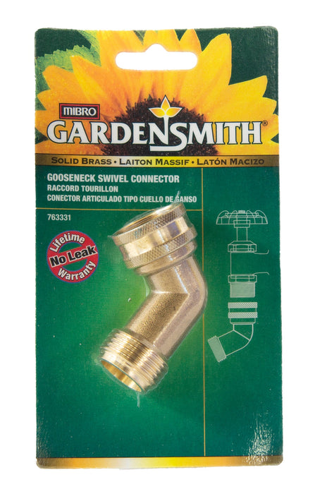 Connecteur pivotant en col de cygne 45º 763331 - Garden Smith - Quincaillerie G.H. Berger