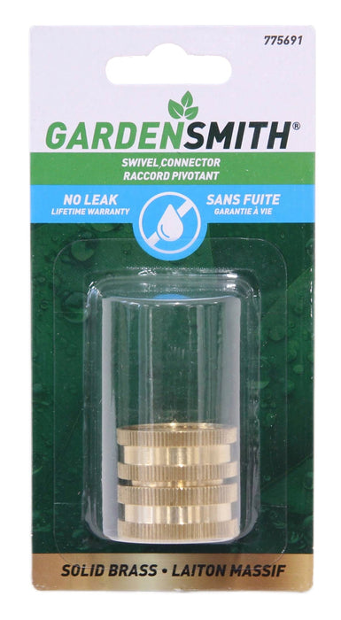 Connecteur pivotant 3/4" en laiton 775691 - Garden Smith - Quincaillerie G.H. Berger
