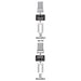 Adaptateur en laiton pour tuyau femelle 3/4" à femelle 1/2" ou mâle 3/4" 776071 - Garden Smith - Quincaillerie G.H. Berger