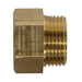 Adaptateur en laiton pour tuyau femelle 3/4" à mâle 1/2" 776151 - Garden Smith - Quincaillerie G.H. Berger