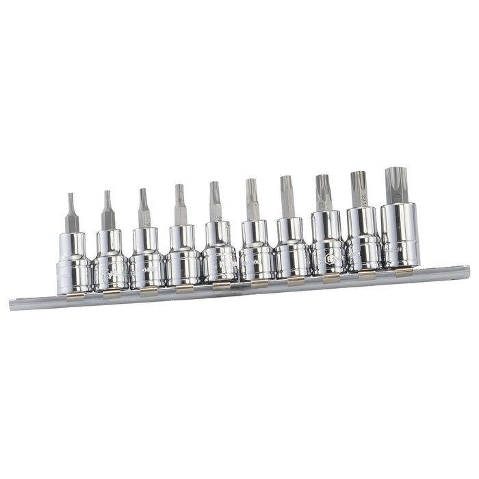 Ensemble de douilles à embout Torx sécurité - 10 morceaux Genius Tools - Quincaillerie G.H. Berger