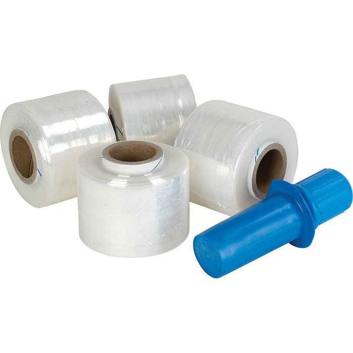 Pellicule claire 5" X 650' avec manche GOODWRAPPERS