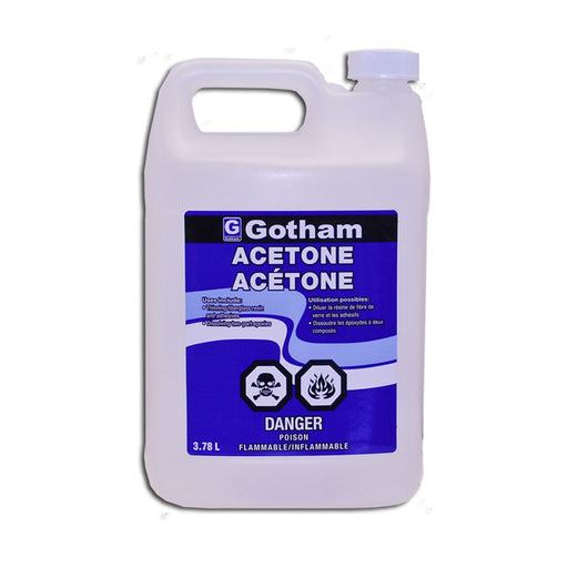 Acétone Gotham 3.78 L Gotham Industries - Quincaillerie G.H. Berger