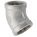 Coude 45º en acier inoxydable filets femelle 3/4" Green Line - Quincaillerie G.H. Berger