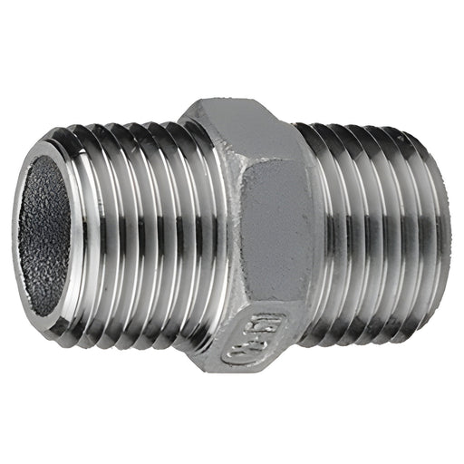 Mamelon à écrou hexagonal en acier inoxydable 3/8" Green Line - Quincaillerie G.H. Berger