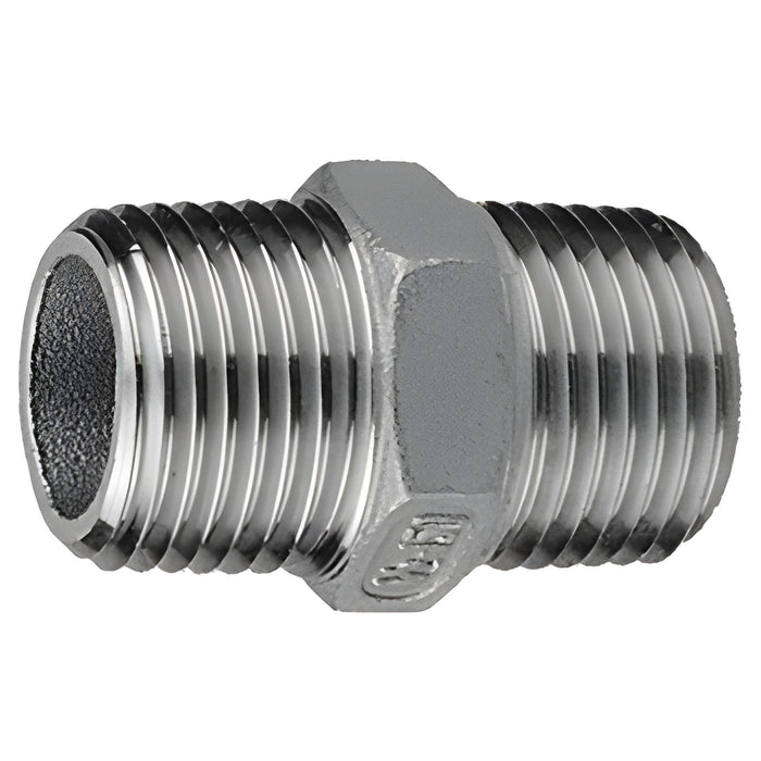Mamelon à écrou hexagonal en acier inoxydable 3/8" Green Line - Quincaillerie G.H. Berger