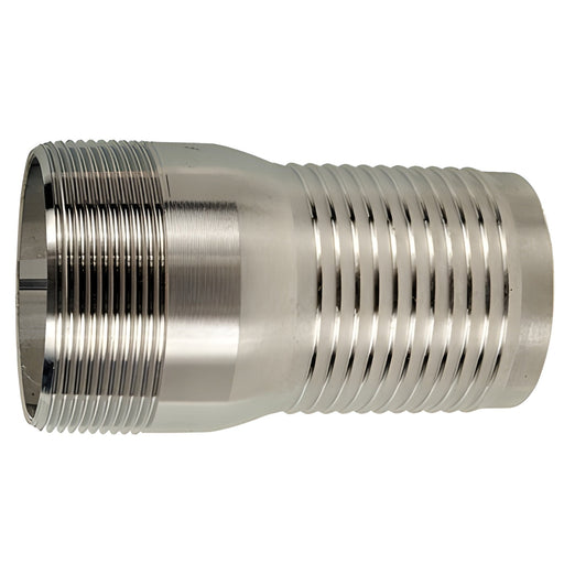 Raccord en acier inoxydable 1" cannelé X 1" (M) NPT Green Line - Quincaillerie G.H. Berger