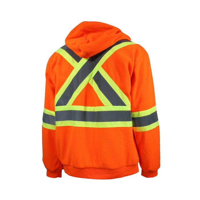 Veste en polar haute visibilité  GKS