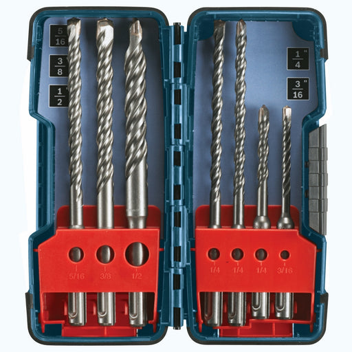 Ens. de 7 forets pour marteau perforateur SDS-plus® Bulldog™ - Quincaillerie G.H. Berger