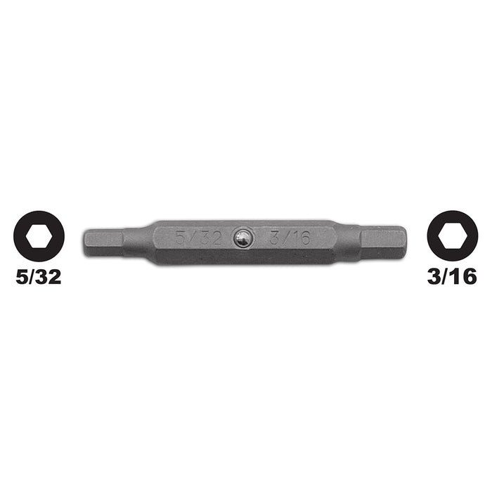 Embout double (Hex 5/32"-3/16") Megapro - Quincaillerie G.H. Berger