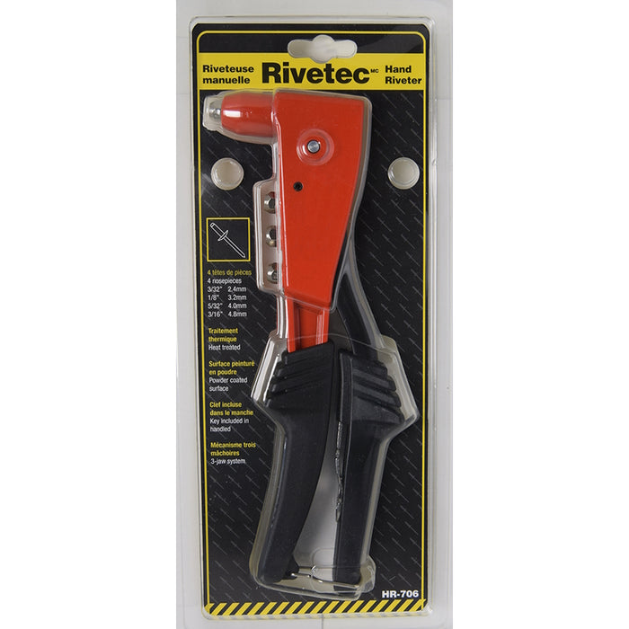 Riveteuse manuelle pour Pop rivets Tec-N-Tec inc. - Quincaillerie G.H. Berger