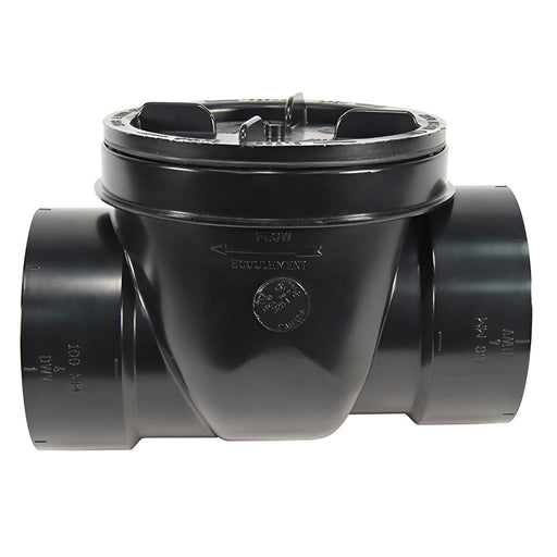 Clapet antiretour 1-1/2" en plastique ABS noir IPEX - Quincaillerie G.H. Berger