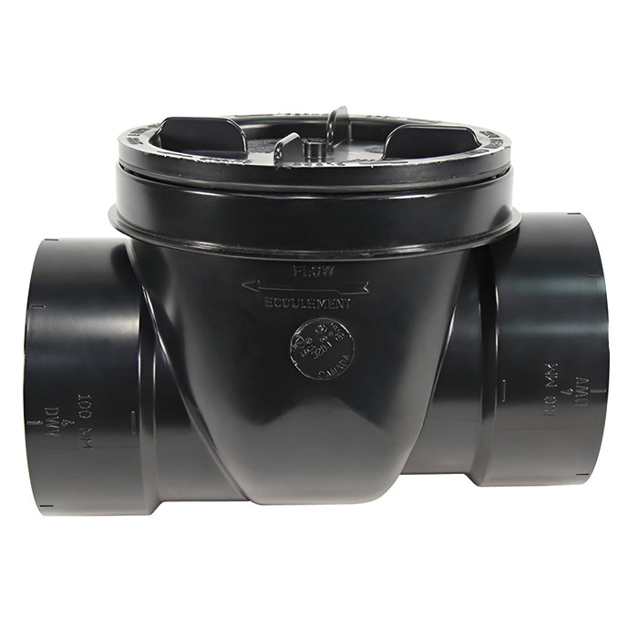 Clapet antiretour 1-1/2" en plastique ABS noir IPEX - Quincaillerie G.H. Berger