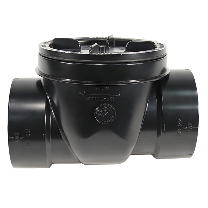 Clapet antiretour 2" en plastique ABS noir IPEX - Quincaillerie G.H. Berger