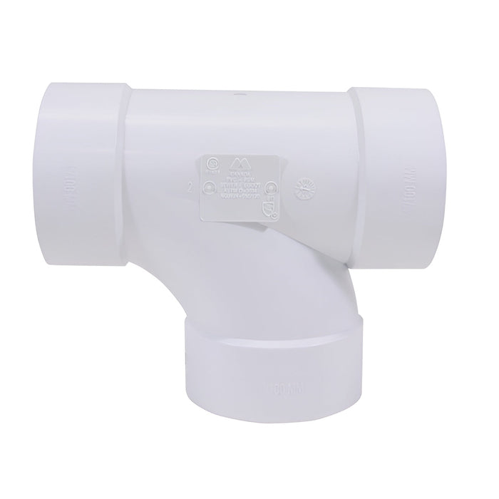 Raccord en T en Y PVC blanc 4" IPEX - Quincaillerie G.H. Berger