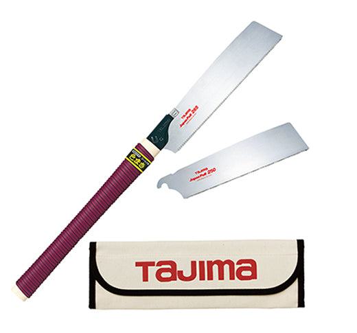 Ens. Scie japonaise Japan Pull™ avec 2 lames Tajima - Quincaillerie G.H. Berger