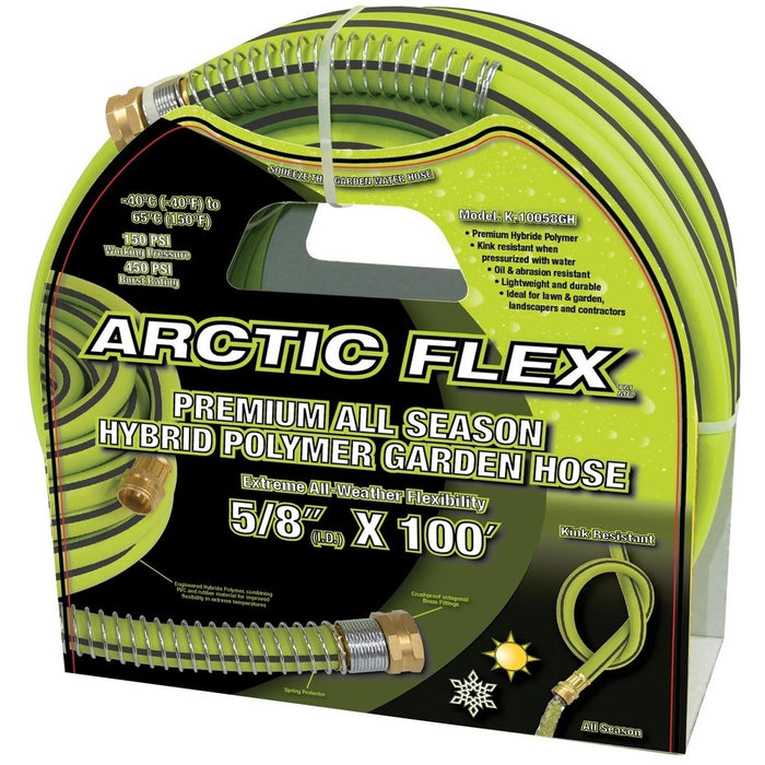 Boyau d'arrosage hybride ARCTIC FLEX™ 100'x5/8" - Quincaillerie G.H. Berger