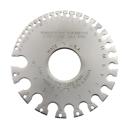 Jauge d’épaisseur pour fils et feuilles de métal KBC tools and machinery - Quincaillerie G.H. Berger
