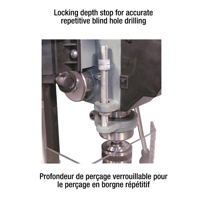 Perceuse à colonne 22" avec garde, 12.5A King Canada - Quincaillerie G.H. Berger