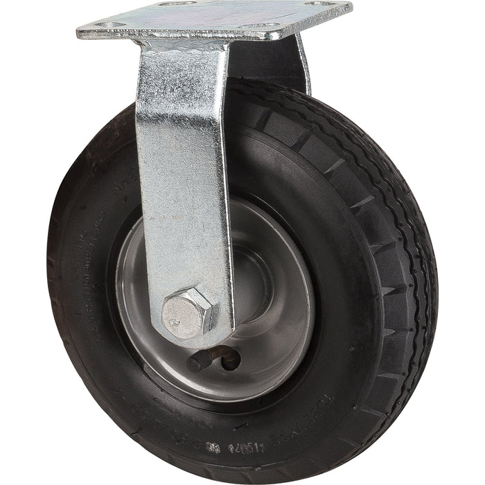 Roue fixe avec pneu 8" pour chariot Kleton