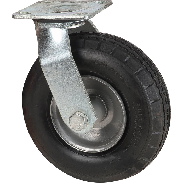 Roue pivotante avec pneu 8" pour chariot Kleton