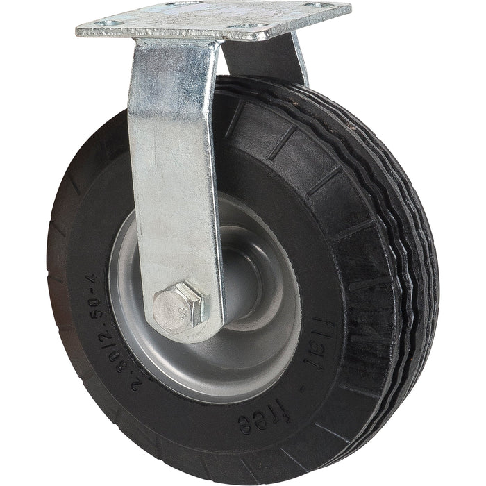 Roue fixe 8" avec pneu anti-crevaison  Kleton
