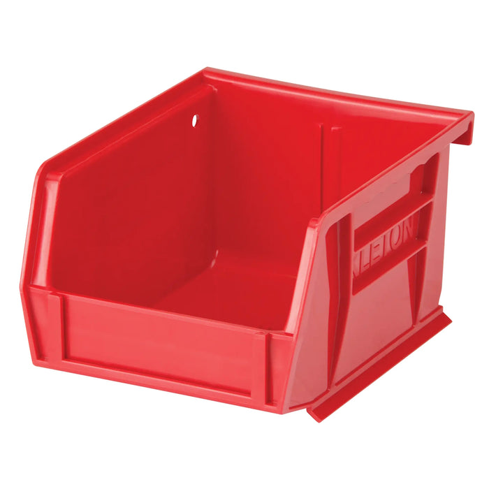 Bac de rangement en plastique 5" X 4" X 3" - Rouge Kleton - Quincaillerie G.H. Berger