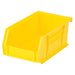 Bac de rangement en plastique 7" X 4" X3" - Jaune Kleton - Quincaillerie G.H. Berger