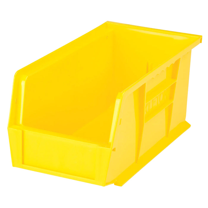 Bac de rangement en plastique 5.5" X 11" X 5" - Jaune Kleton - Quincaillerie G.H. Berger