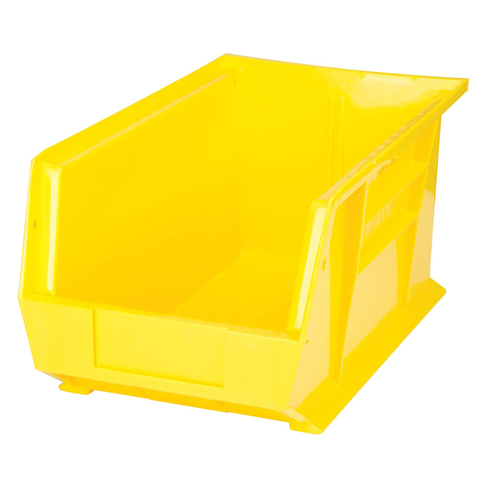 Bac de rangement en plastique 15" X 8" X 7" - Jaune Kleton - Quincaillerie G.H. Berger