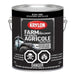 Peinture antirouille pour machinerie agricole - Noir - Fini lustré - 3.78 L - Quincaillerie G.H. Berger