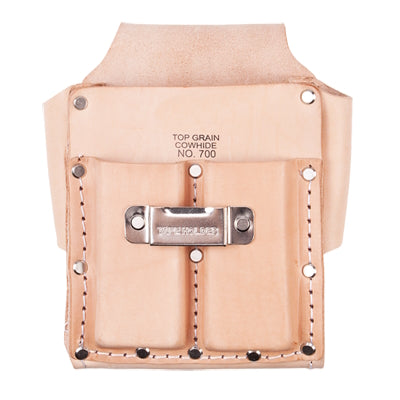 Étui pour outils à 5 poches en cuir - Quincaillerie G.H. Berger