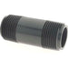 Mamelon gris en PVC SCHD80 1/2" X 4"  - Quincaillerie G.H. Berger