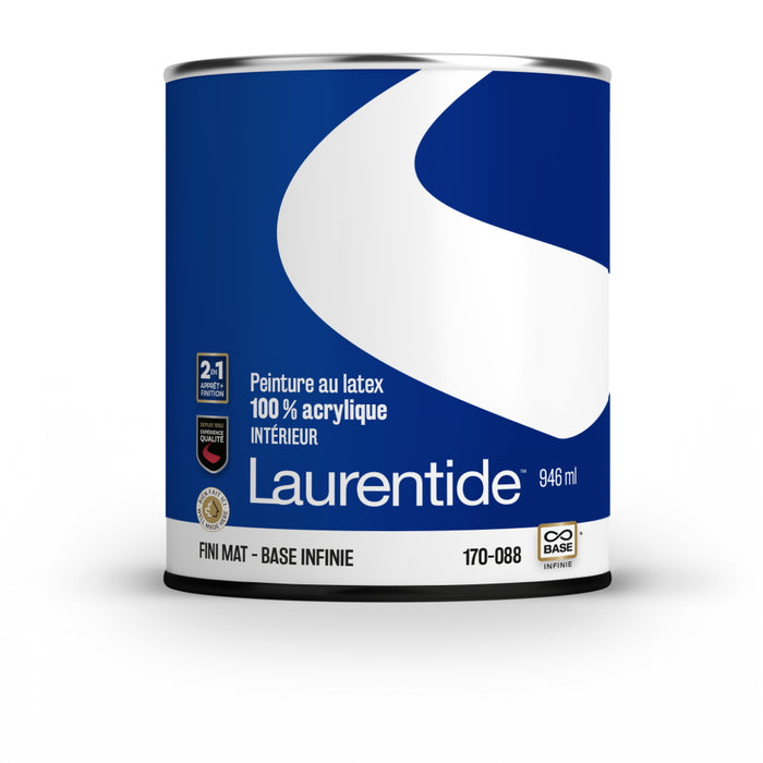 Peinture 2en1 Mat - Laurentide - 946ml Peinture Laurentide - Quincaillerie G.H. Berger
