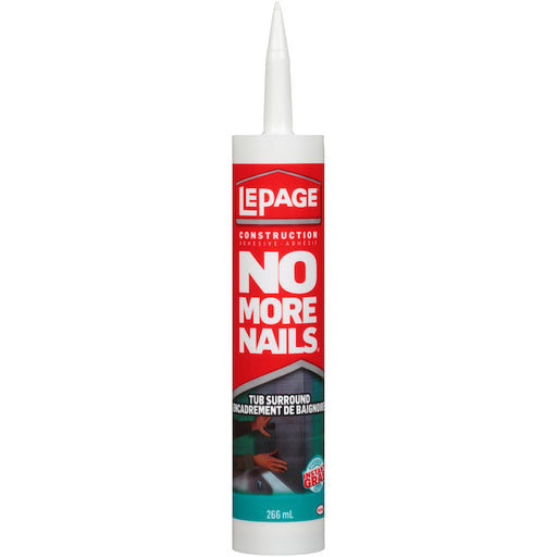 Adhésif de construction No More Nails - LePage - 266ml - Quincaillerie G.H. Berger