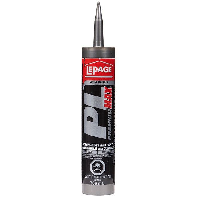 Adhésif de construction PL Premium Max - LePage - 266ml - Quincaillerie G.H. Berger