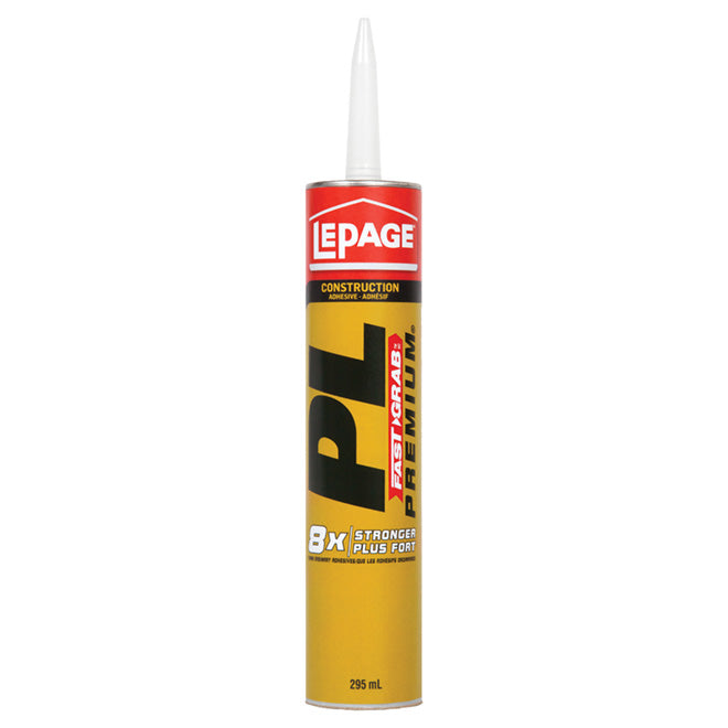 Adhésif de construction PL Fast Grab - LePage - 295ml - Quincaillerie G.H. Berger