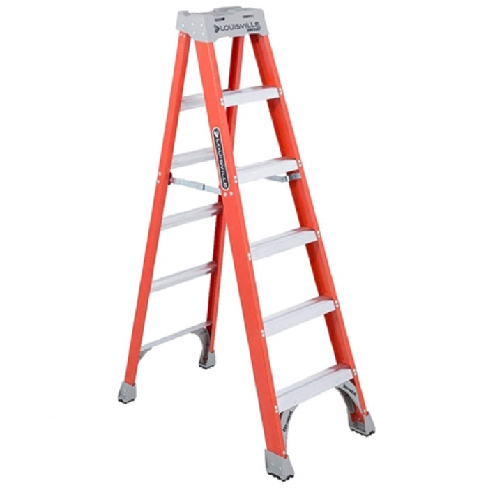 Escabeau en fibre de verre 6' Louisville Ladder - Quincaillerie G.H. Berger